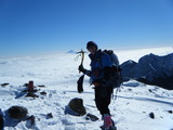 八ヶ岳 阿弥陀岳 中央稜 冬期登山 DSCF1495