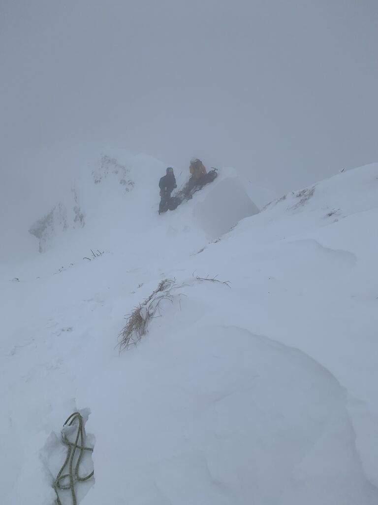 八ヶ岳連峰 横岳西壁 石尊稜 厳冬期アルパインクライミング IMG_2307