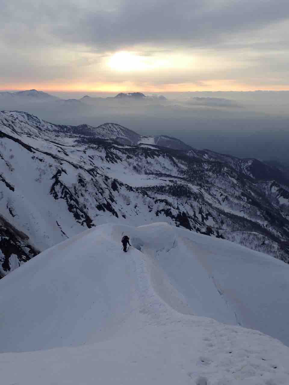 白馬岳主稜 残雪期アルパインクライミング IMG_6766