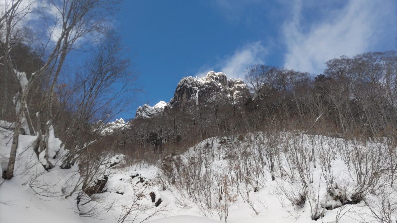 錫杖岳 3ルンゼ 厳冬期アルパインアイスクライミング ALBUM_230211_0