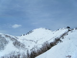 空木岳 残雪期登山 DSCF1073