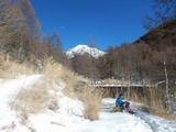 阿弥陀岳 南陵 厳冬期アルパインクライミング DSCN2898